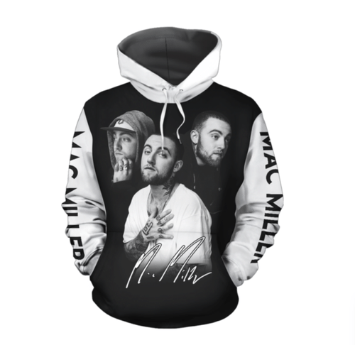 Mac Miller Signature Men and Women 3D  Hoodie Shirt Mac Miller Signature ed Hoodie Mac Miller Signature 3D  Shirt Best Trending Gift Personalize