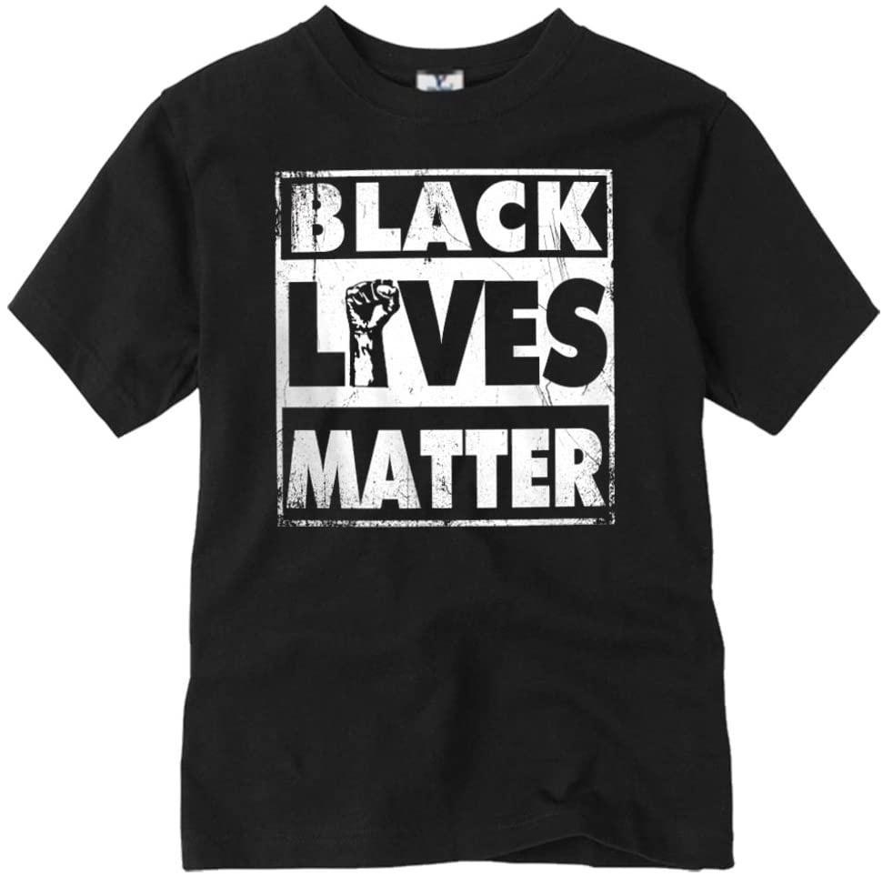 Boys Black Lives Matter T-Shirt Blm Kids Tee