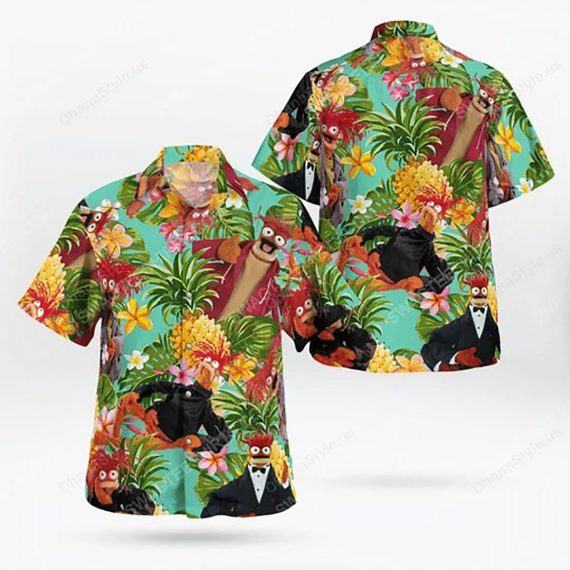 The Muppet Show Pepe King Prawn Hawaiian Shirt Aloha Beach Holiday Hawaiian Ha49661