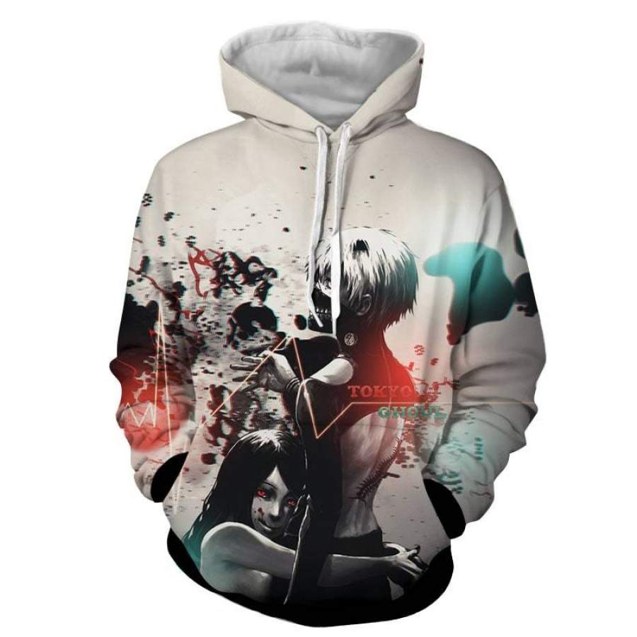 Tokyo Ghoul Ken Kaneki Sleek Ghoul Style Tokyo Ghoul Hoodie – TopTrendingUS