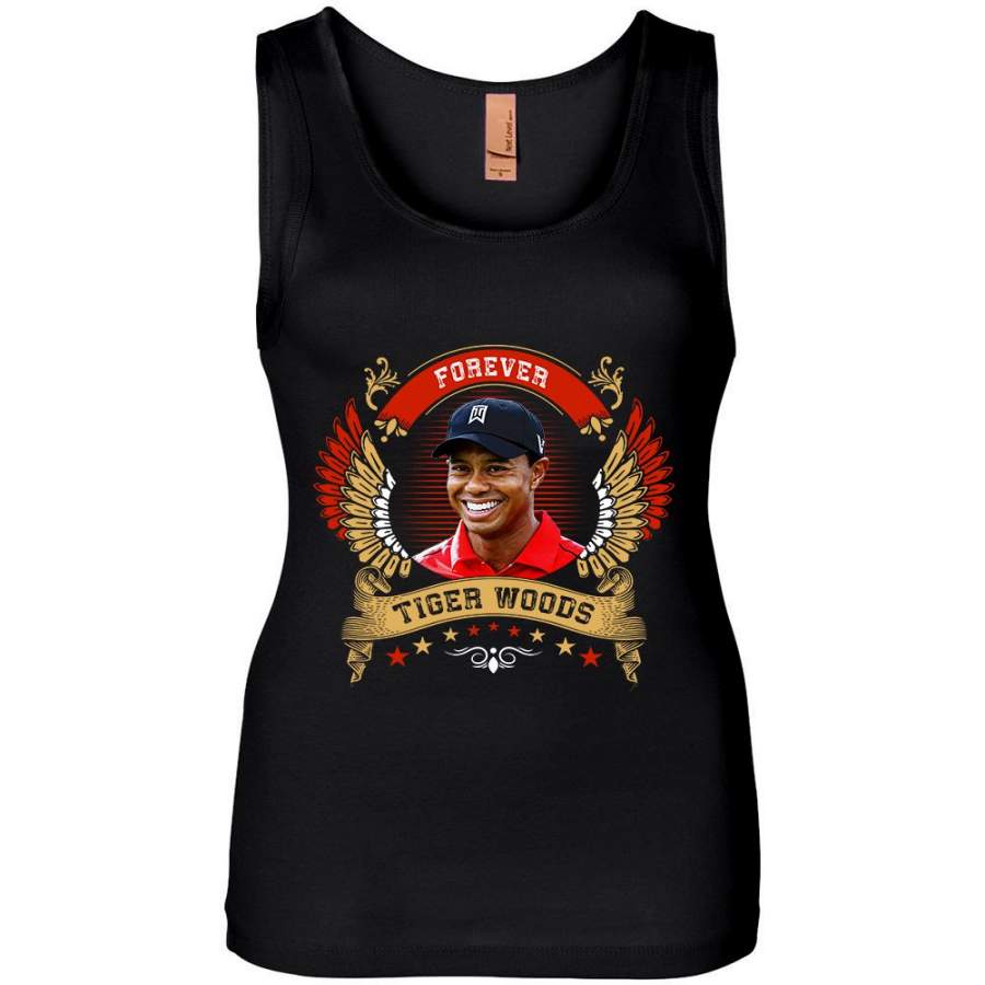 Tiger Woods T Shirt Golf Golfer Forever Fan Gift Women Shirt Jersey Tank Top