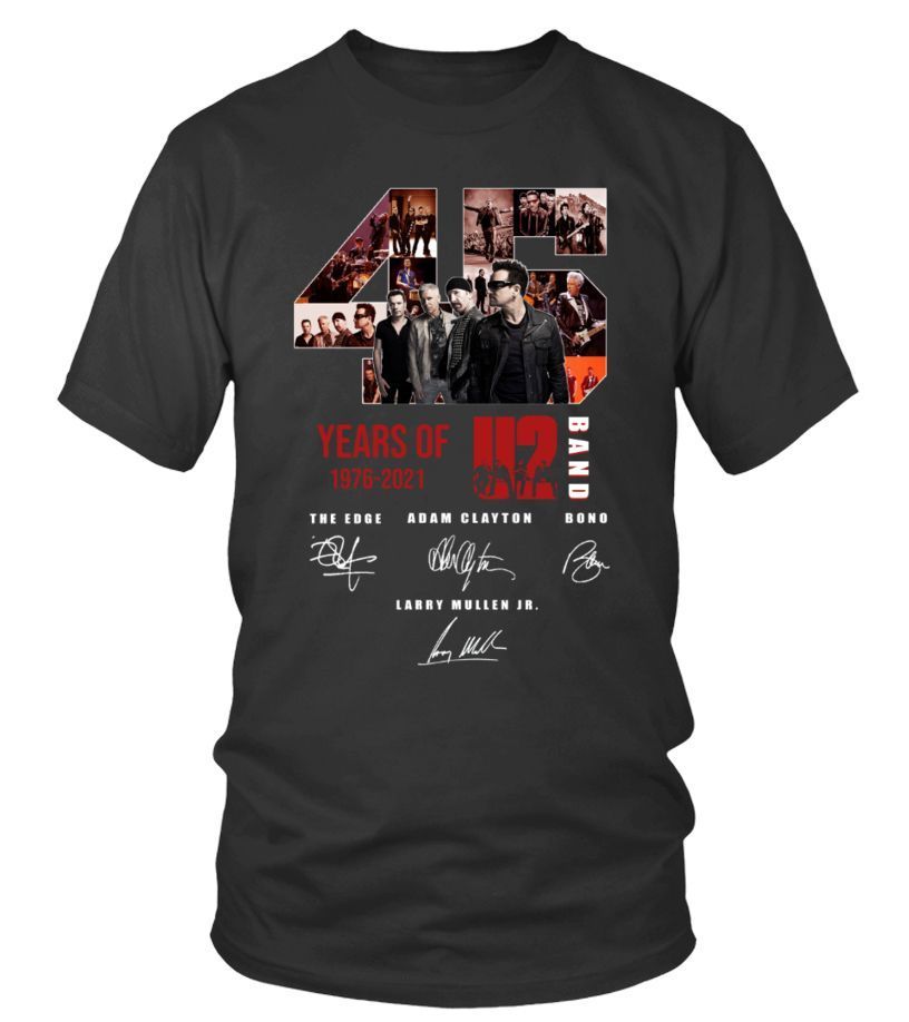 U2 Shirts, U2 Band Shirt, T-Shirt 2D – V154(1)