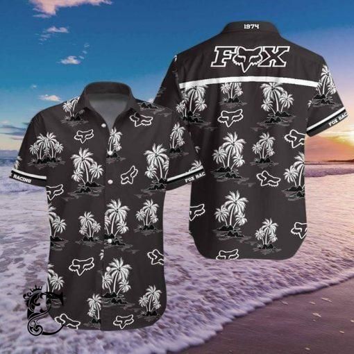 Beach Shirt Fox Hawaiian Shirt- Chillicothemall