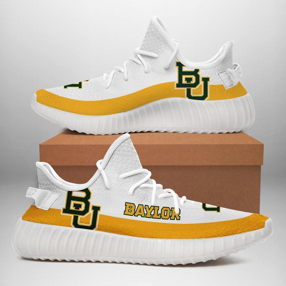 Baylor Bears Custom Shoes Sport Sneakers Baylor Bears Yeezy Boost 350