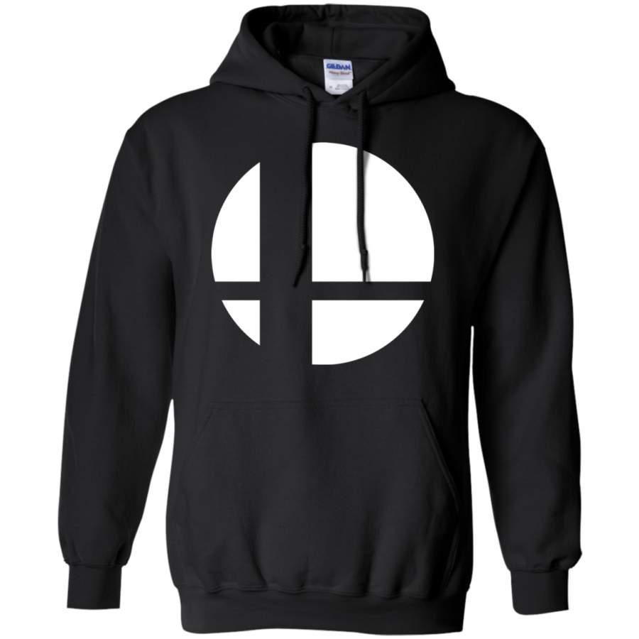 AGR Super Smash Bros Logo Gildan Pullover Hoodie