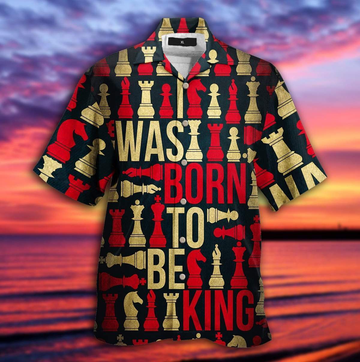 Born To Be King Chess Aloha Hawaii Shirts For Men Women Ha32768