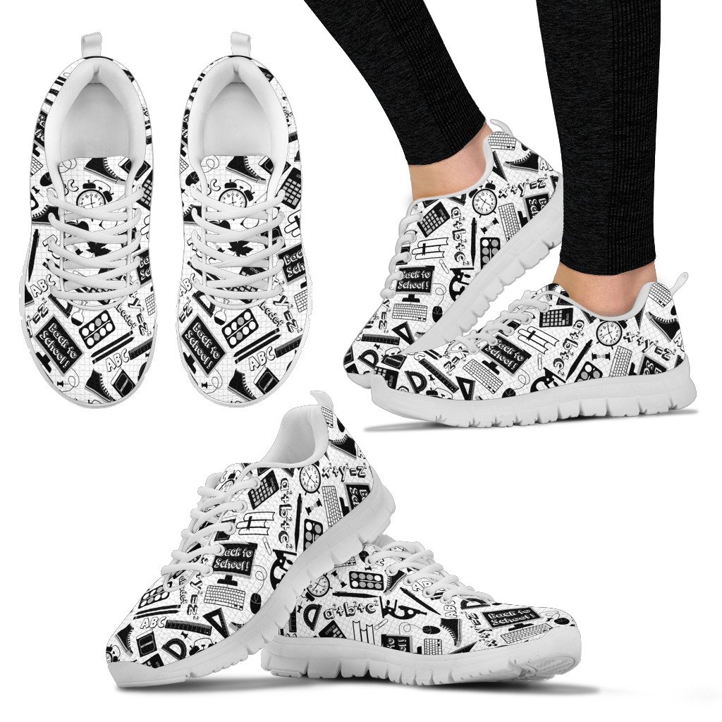 Teacher Shoes White Sneaker Woman Shoes