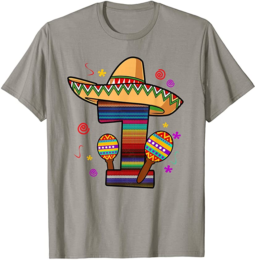 Tu My 1st Cinco De Mayo Birthday Mexican Boy Girl T-Shirt