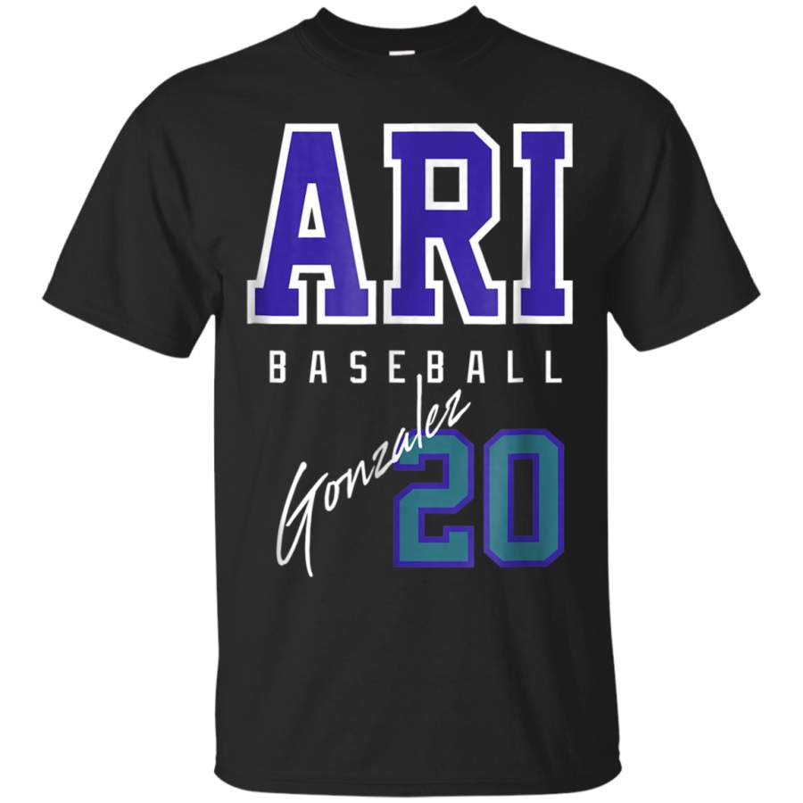 AGR Arizona Gonzalez Baseball 20 Shirt