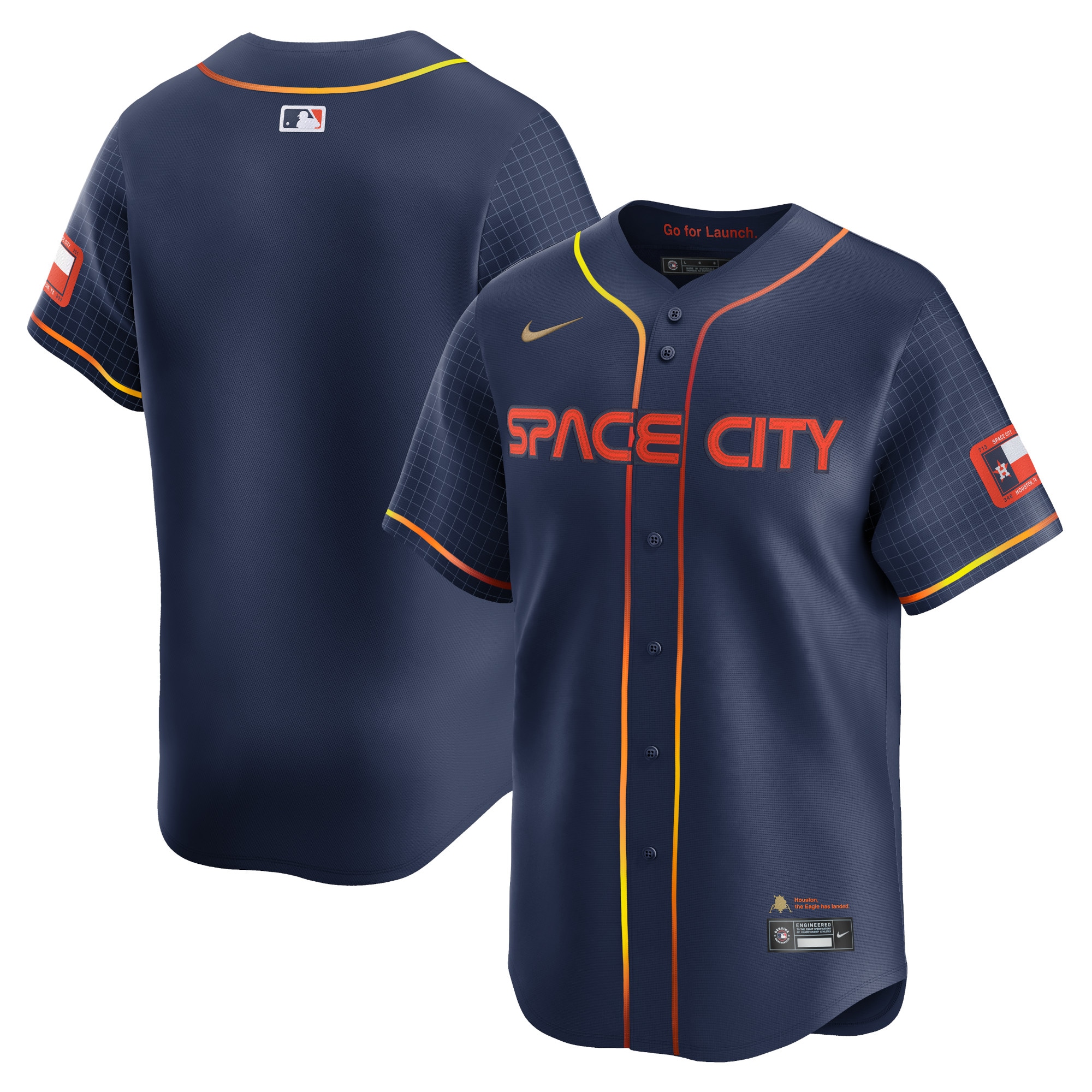 Houston Astros City Connect Limited Jersey – Navy