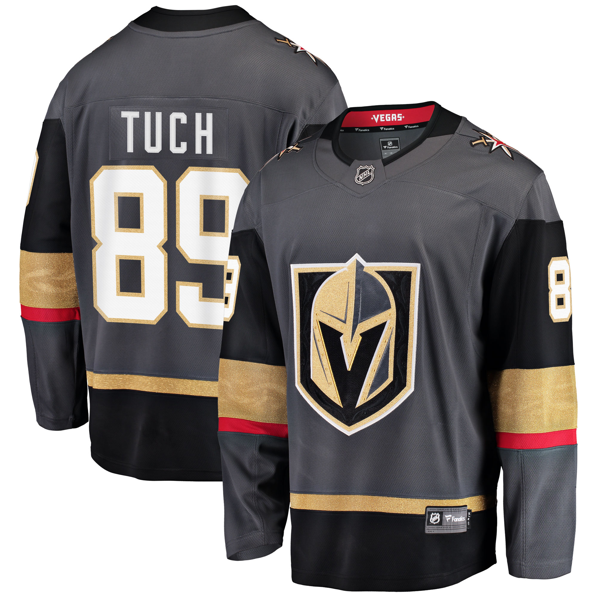 Alex Tuch Vegas Golden Knights Breakaway Player Jersey – Black