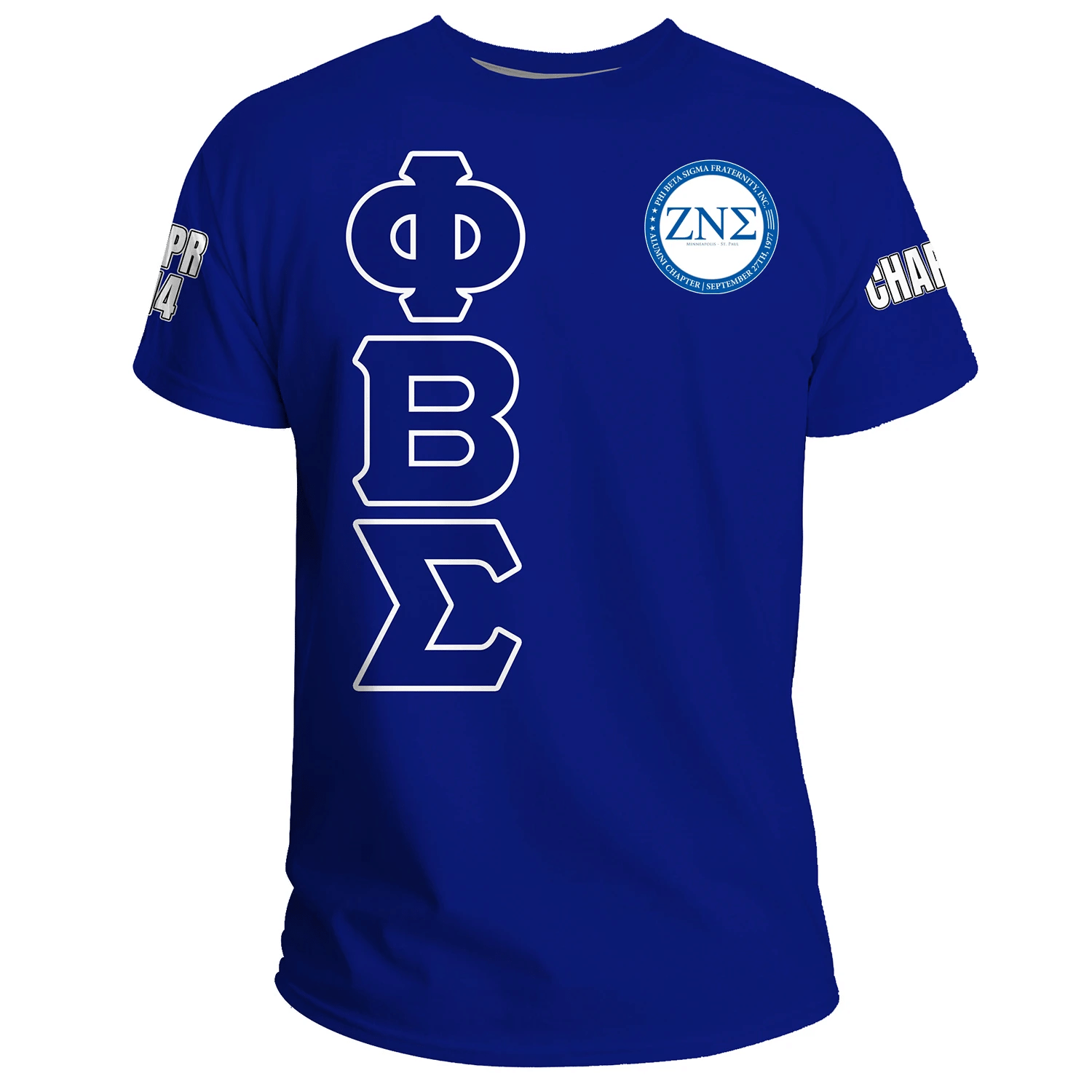 (Custom) Africa Zone T-Shirt – Zeta Nu Sigma Chapter T-Shirt A31