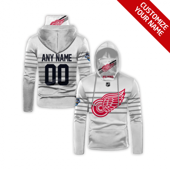 Gift Ideas Personalized Detroit Red Wings Bandana Hoodie Mh36