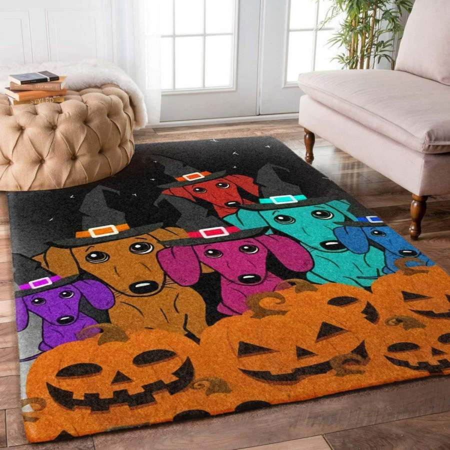 Dachshunds Halloween TN3009061M Rug