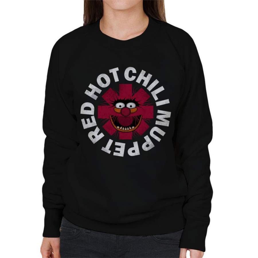 Red Hot Chilli Muppet Animal Women’s Sweatshirt