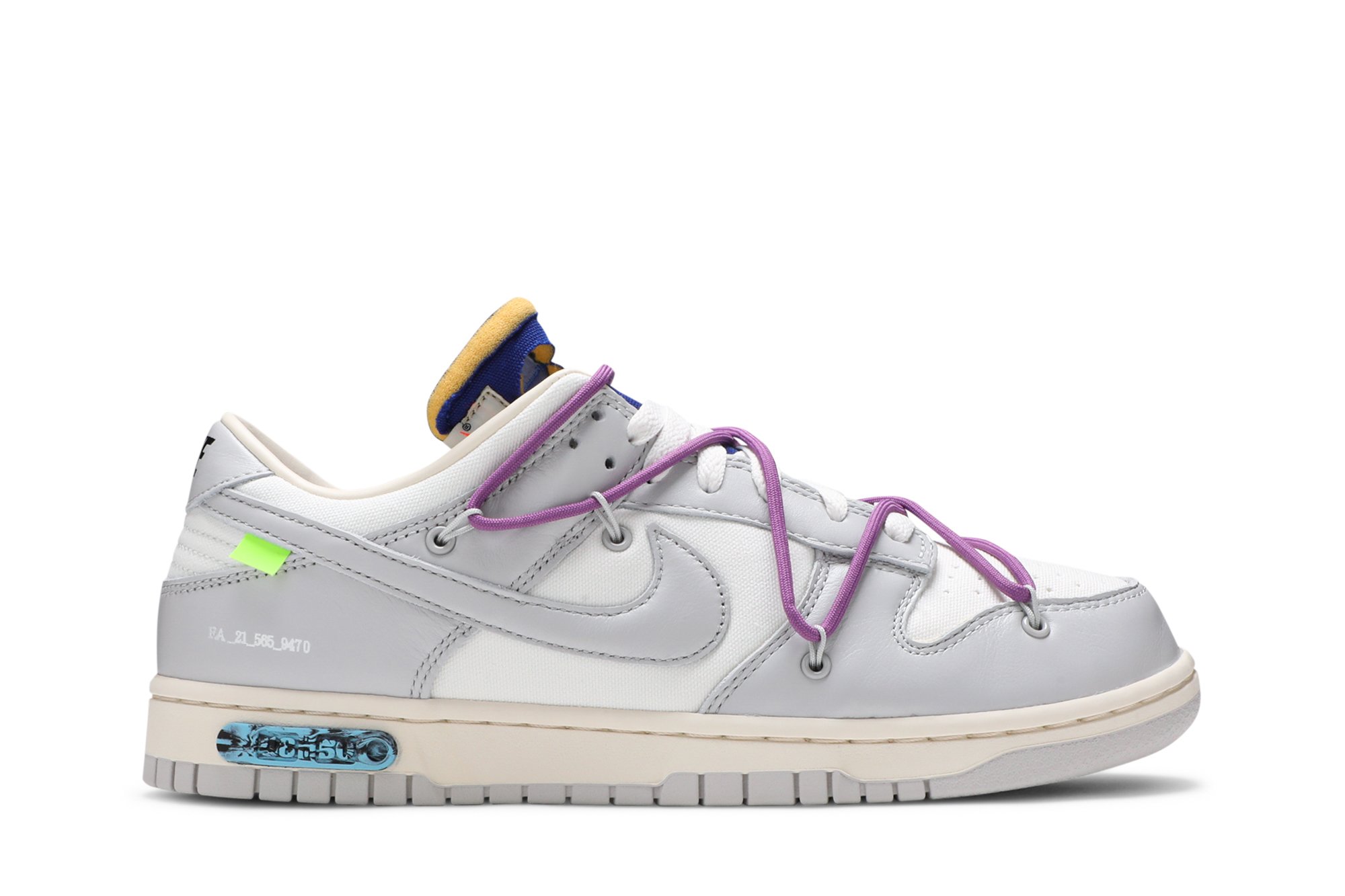 Nike Dunk Low Off-White Lot 48 – Kohlrabis 195240886511