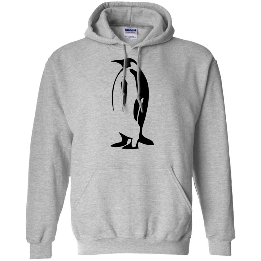 Banksy’s Smart Penguin Stencil Hoodie