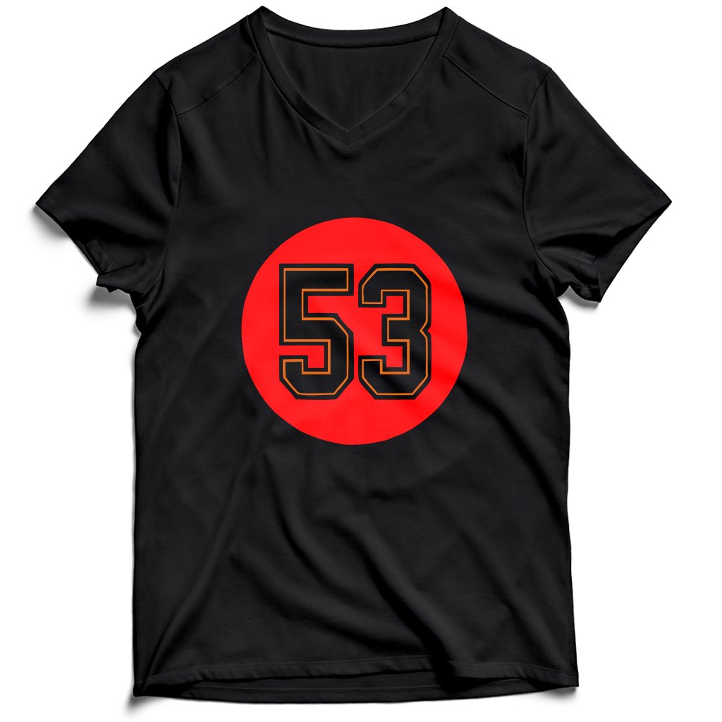 Chapelle Russell Number 53 Tampa Bay Buccaneers Men’s V-Neck Tee T-Shirt