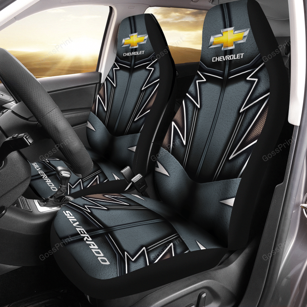 Chevrolet Silverado Car Seat Cover (Set Of 2) Ver 112