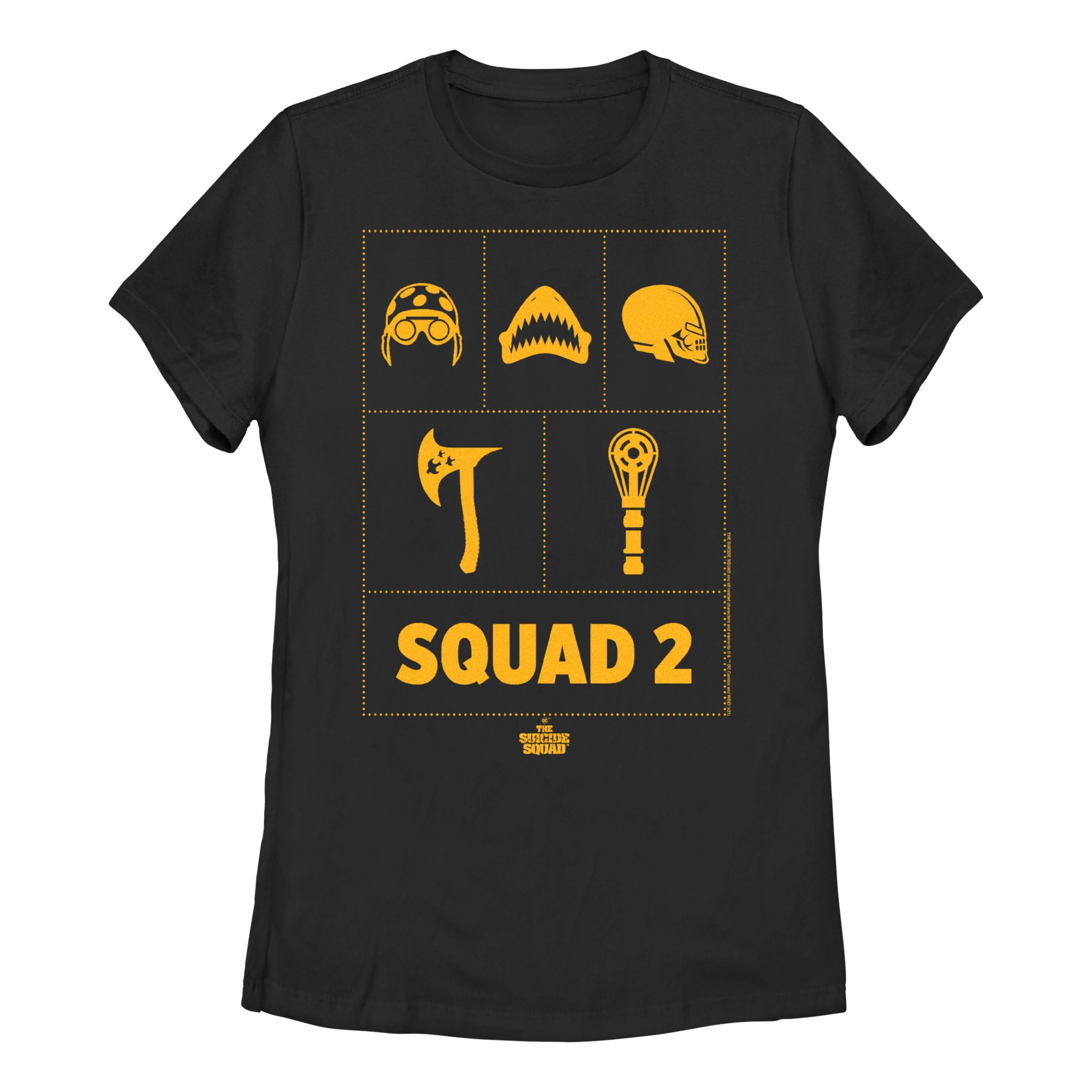 The Suicide Squad Women’S Squad 2 Symbols  T-Shirt