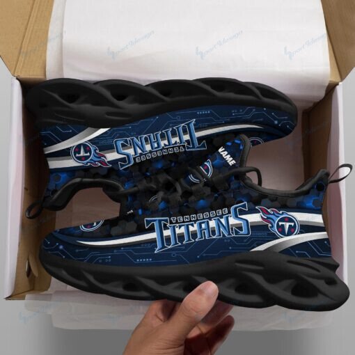 Tennessee Titans Personalized Yezy Running Sneakers 82