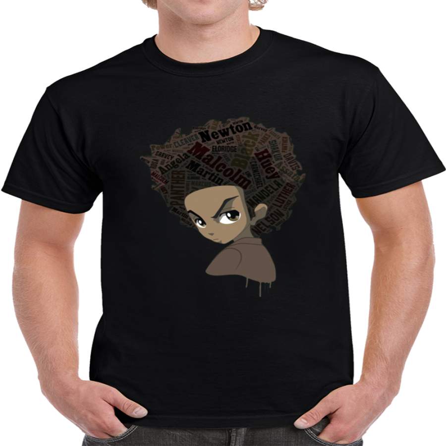 Huey Freeman – Black Power T Shirt