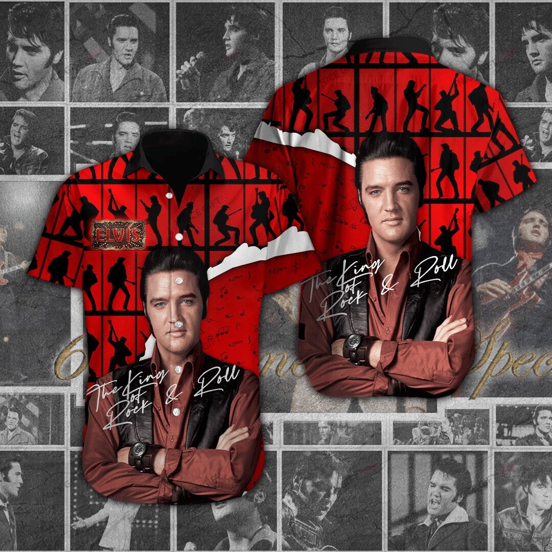 Elvis Presley Hawaiian 3D Shirt 3Hs-M2R9