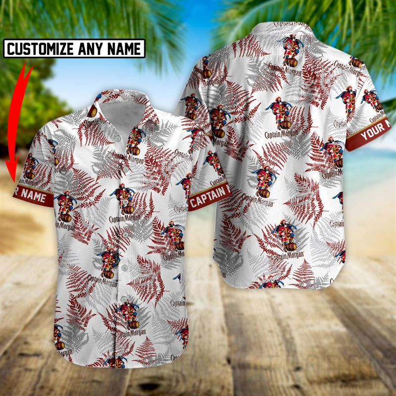 Personalized Tropical Basic Captain Morgan Hawaii Shirt Ha94788