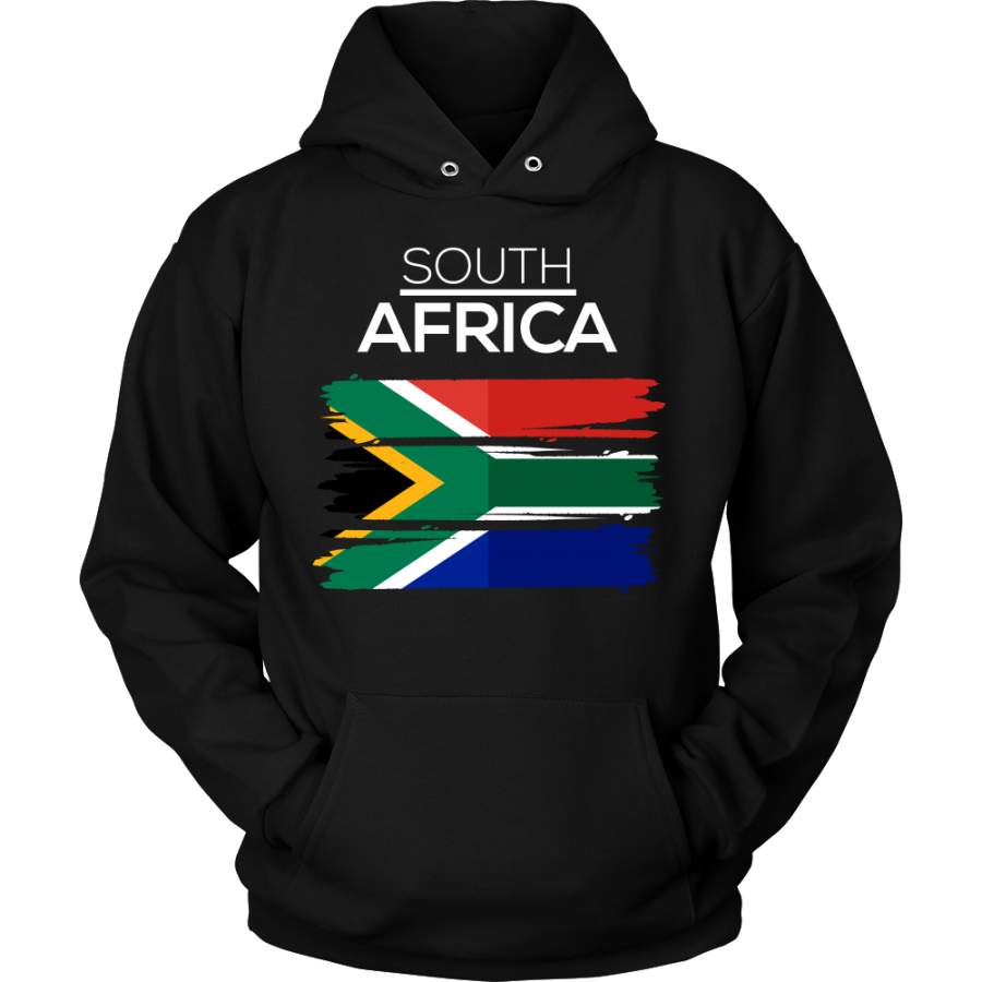 South Africa, South African Pride Patriotic Vintage  Flag Hoodie