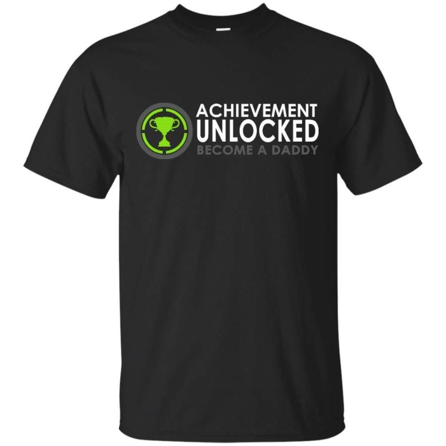 AGR Father s Day Papa Shirts Achievement Unlocked Become A Daddy T shirts Hoodies Sweatshirts