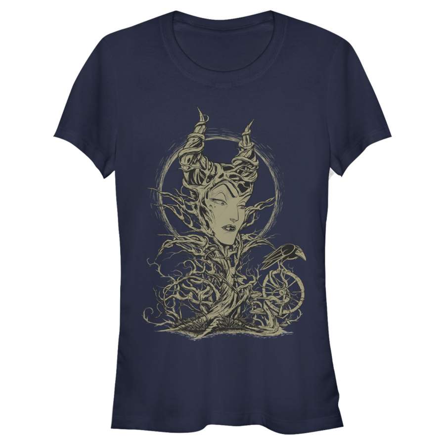 Sleeping Beauty Junior’s Maleficent Twisted Queen  T Shirt