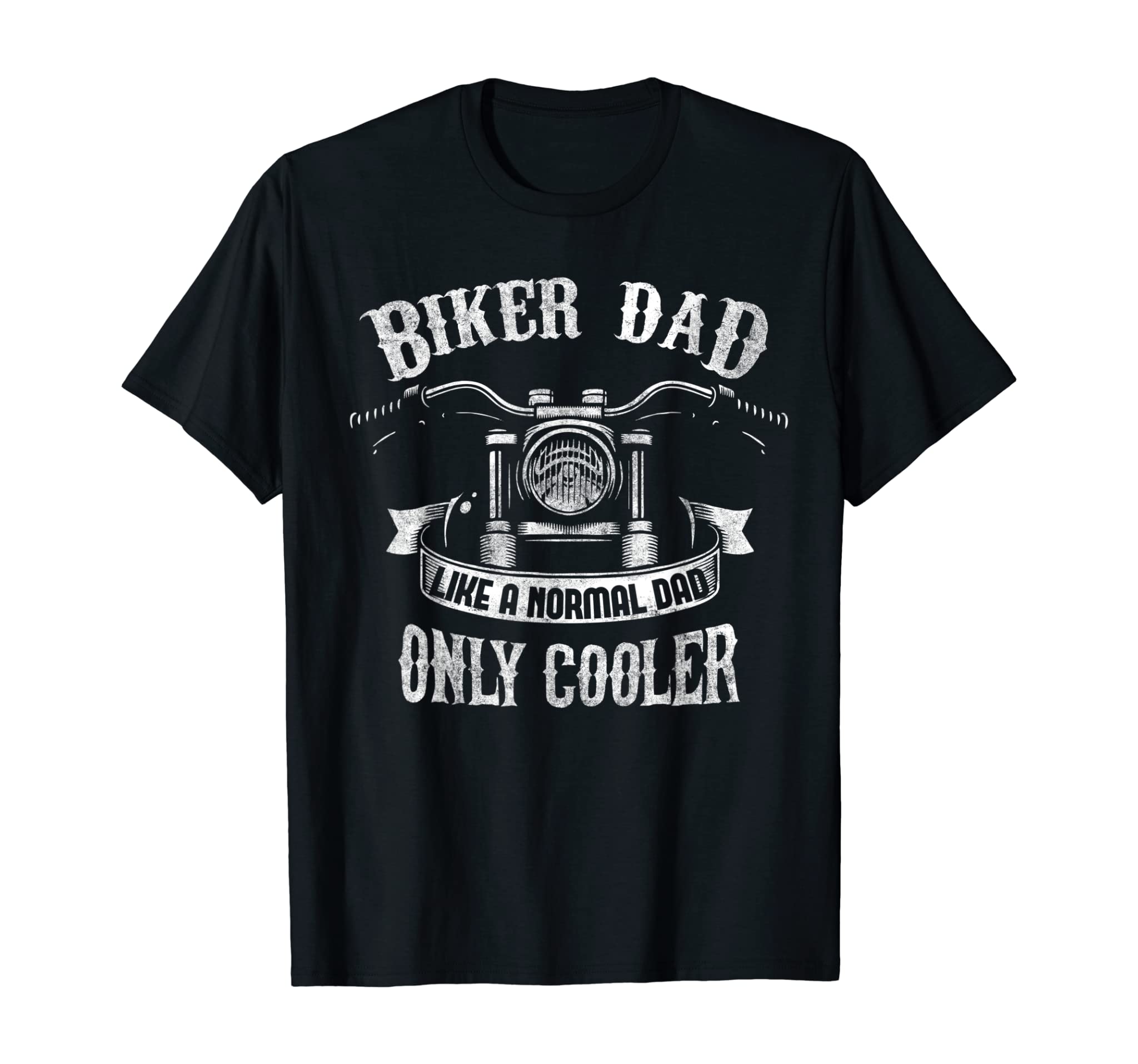 Biker Dad Motorcycle Father’s Day Gift for Fathers T-Shirt