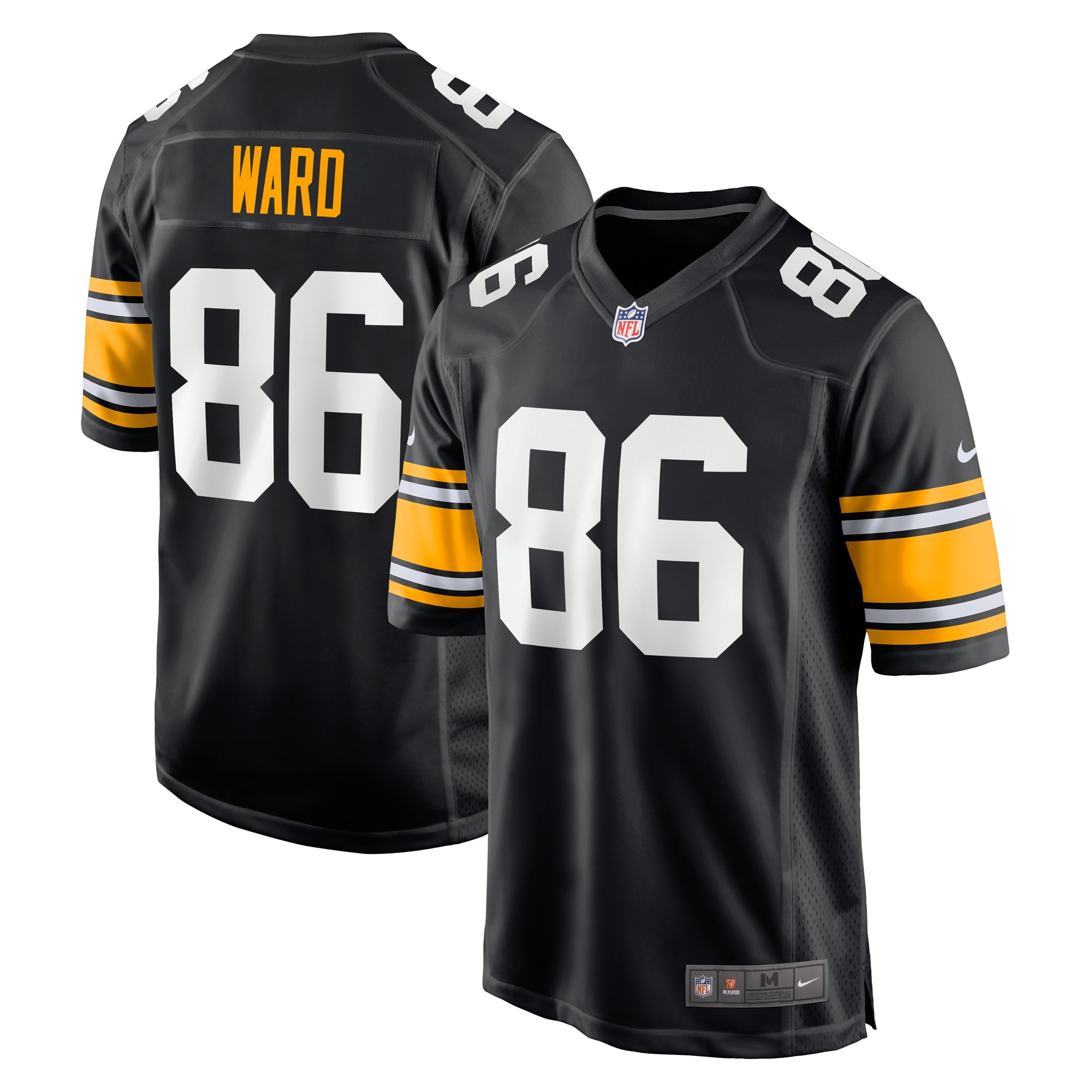 Hines Ward Pittsburgh Steelers Retired Player Jersey – Black