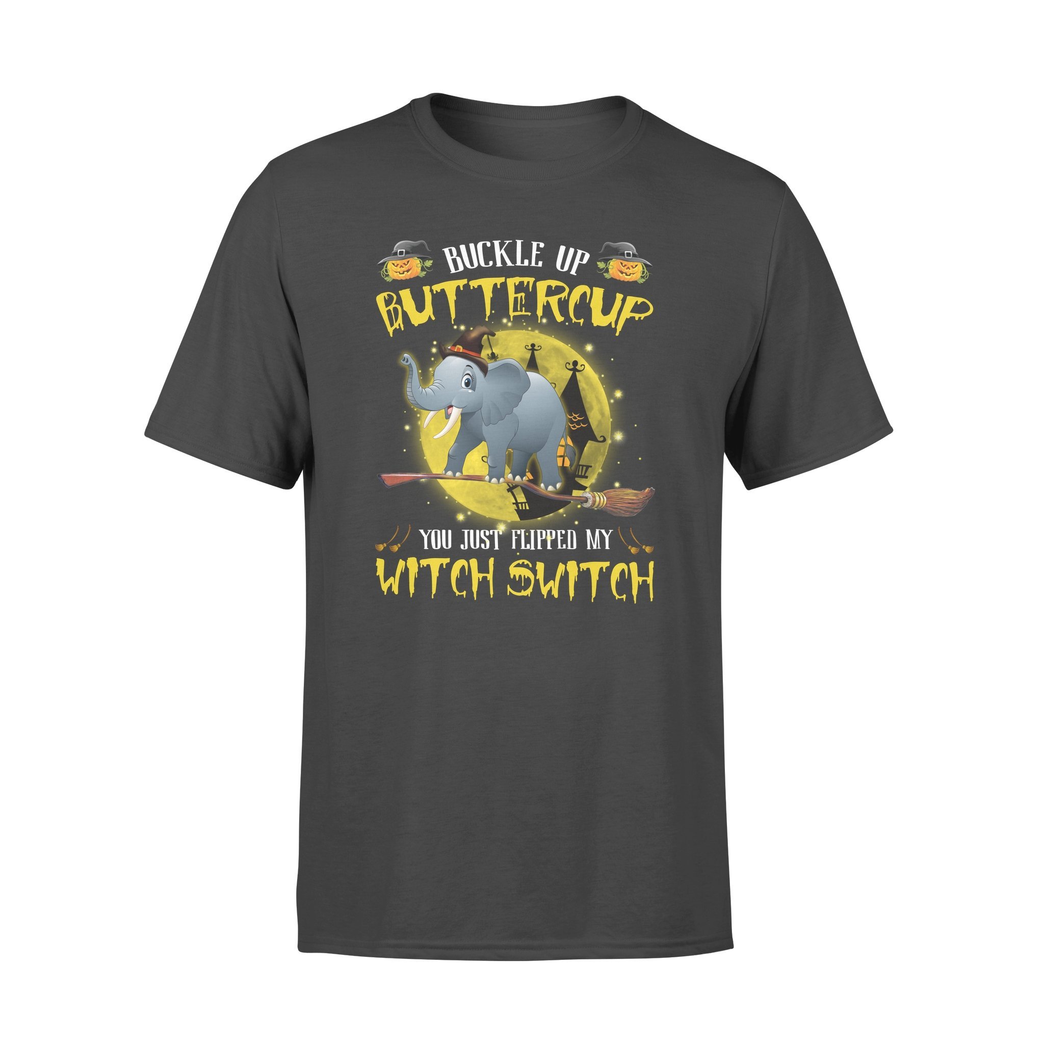 ln 2 elephant  buckle up buttercup halloween Standard T-shirt