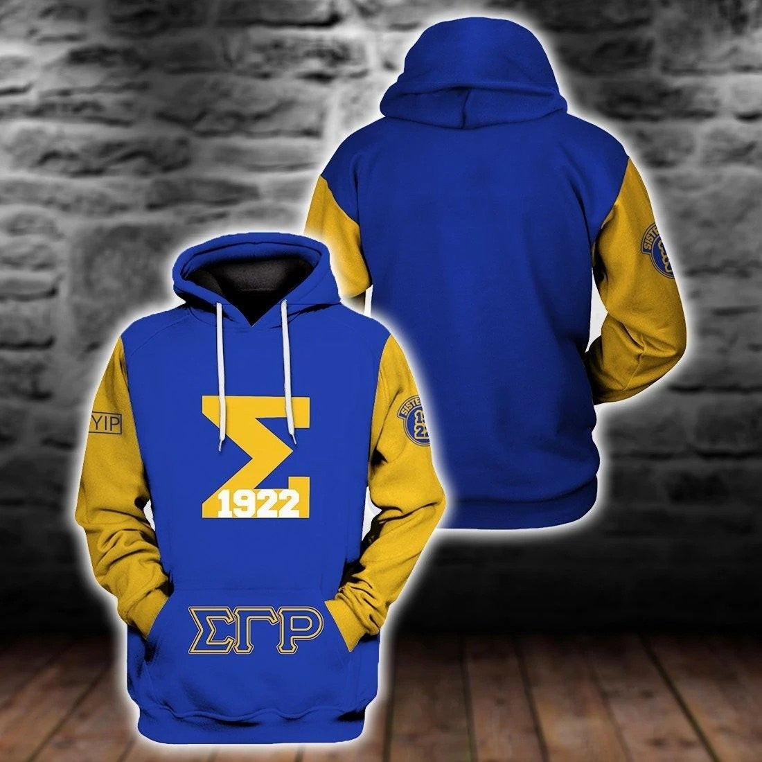 Sorority Hoodie – Sigma Gamma Rho Ee-Yip Since 1922 Hoodie