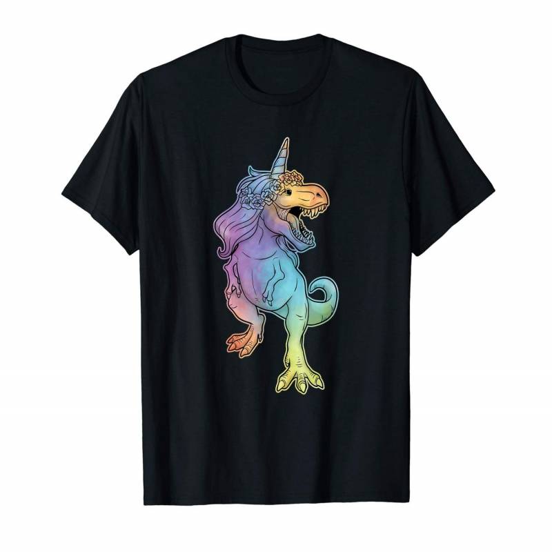 T-rex Unicorn Shirt Dinosaur Gift T-shirt