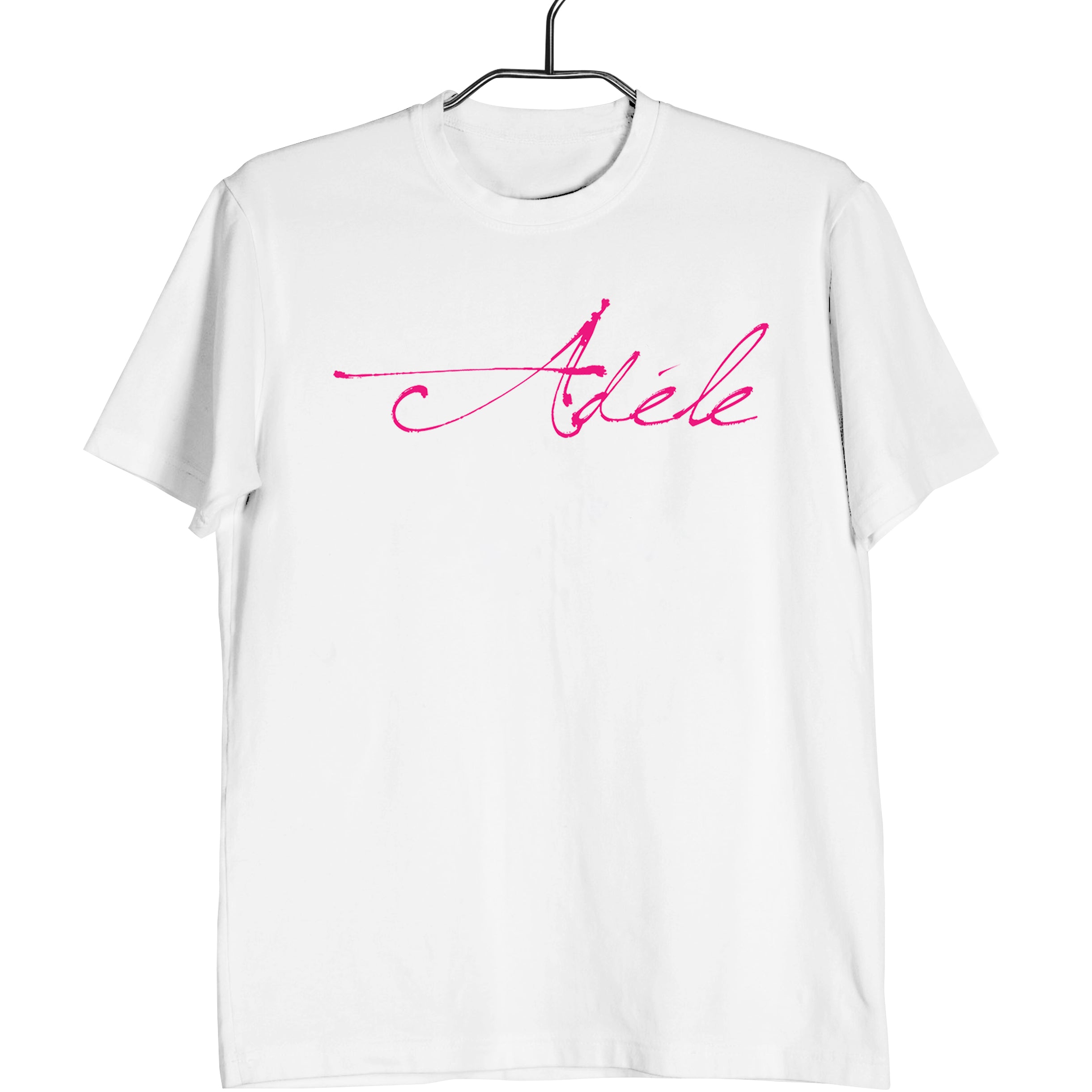 Adele Pink Text Man’s Tee T-Shirt