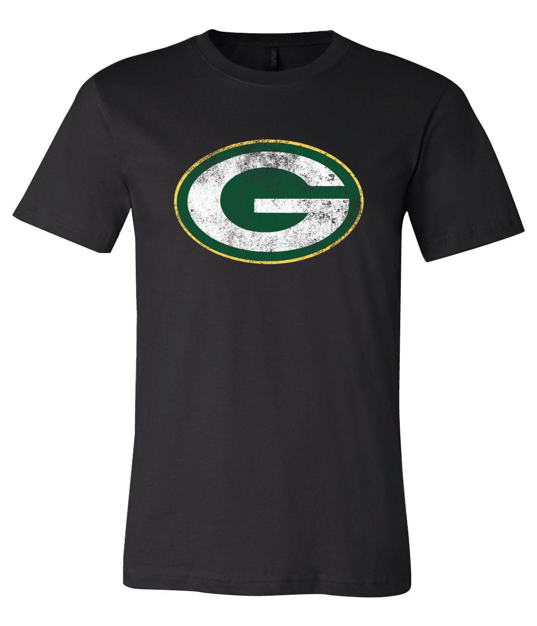 Green Bay Packers Distressed Vintage Logo  Shirt