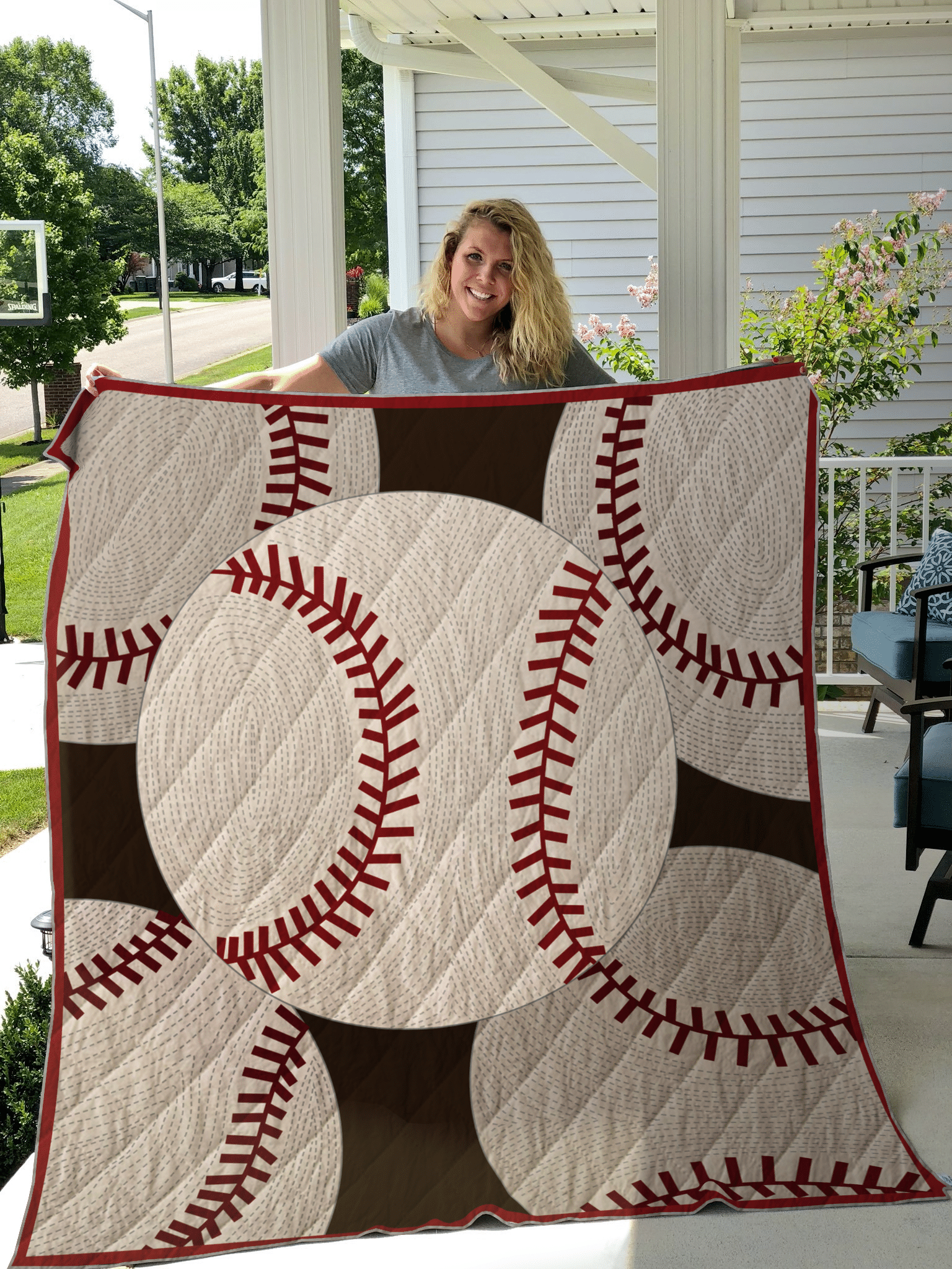 Baseball CL140632 Quilt Blanket