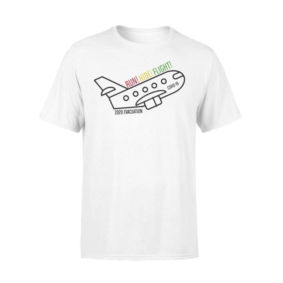 Run Hide Flight 2020 Evacuation T-shirt