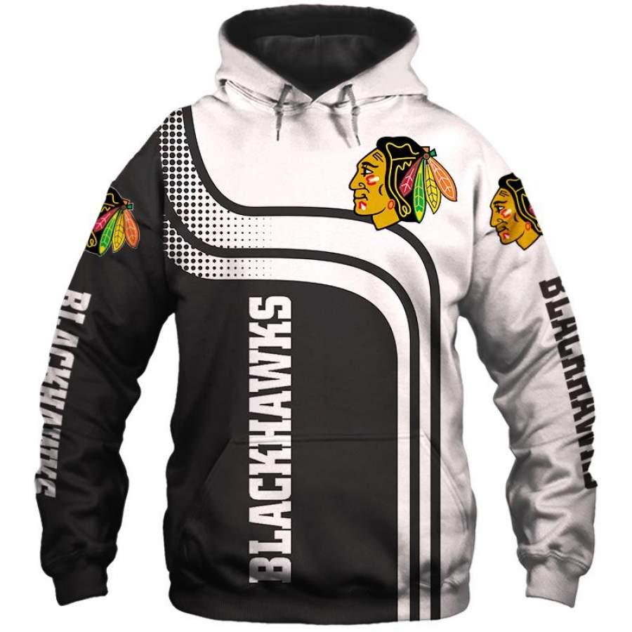 Chicago Blackhawks Hoodie 3D Style6102 All Over Printed