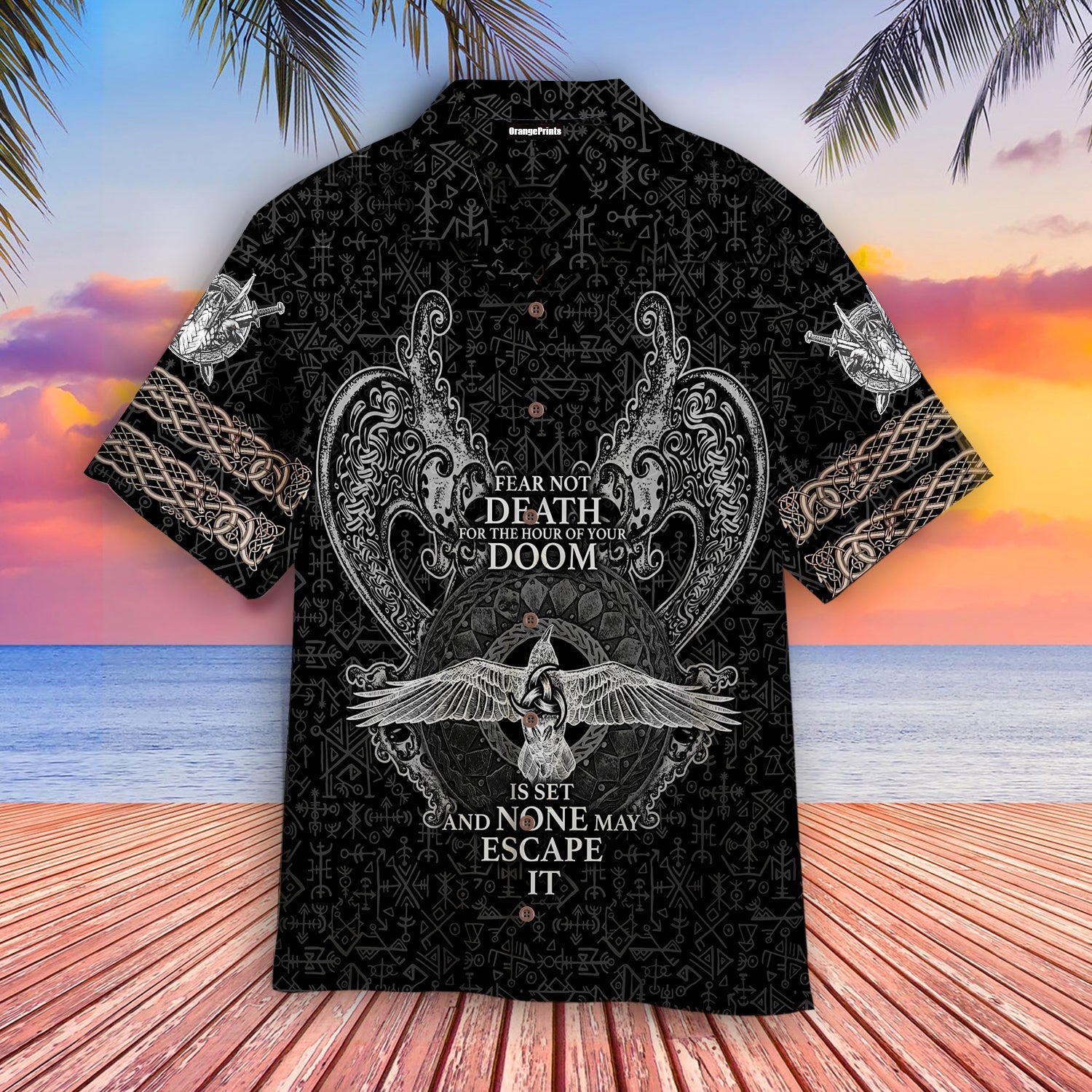 Viking God Hawaii Shirt For Men Women Adult Ha97701