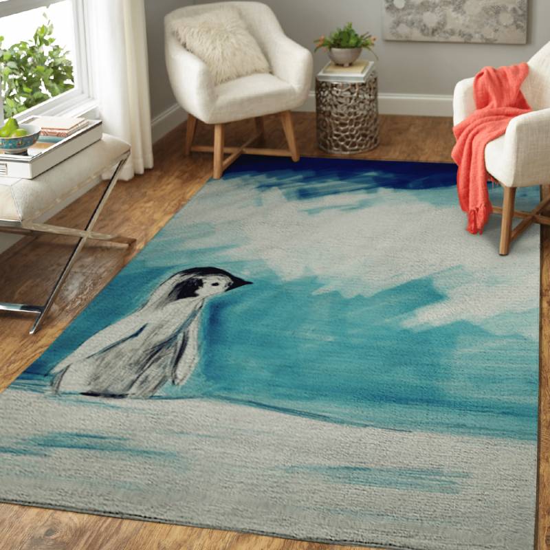 Baby Penguin – Animals Area Rug Carpet