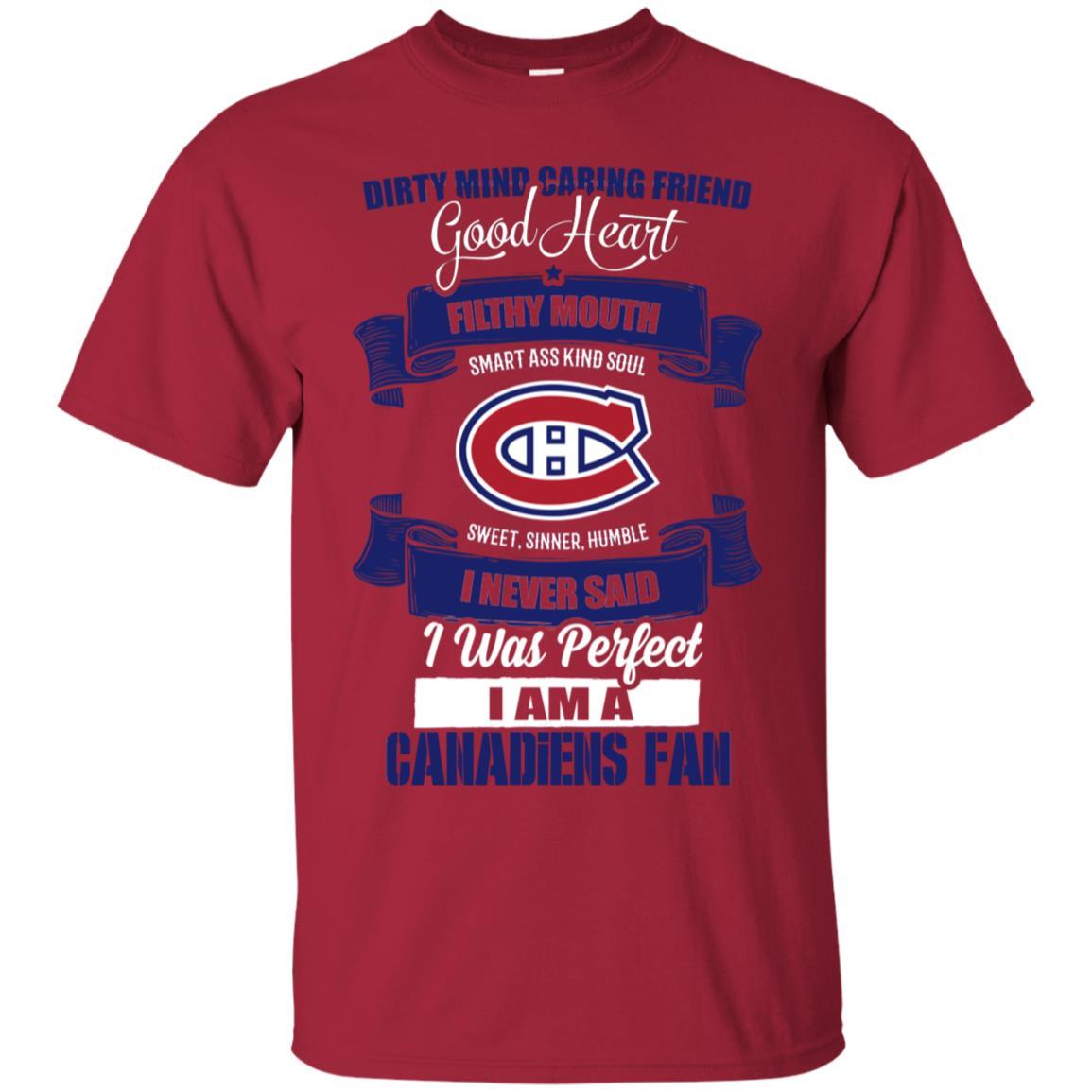 I Am A Montreal Canadiens Fan Tshirt For Lovers