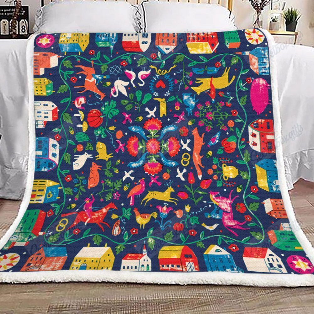 Animal Am0401604Cl Fleece Blanket