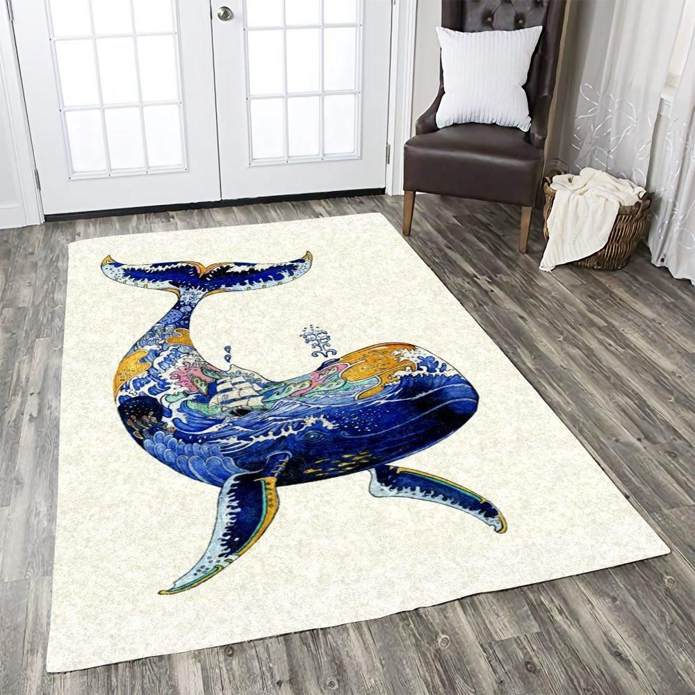 Blue Whale Cld010823 Nn Rug