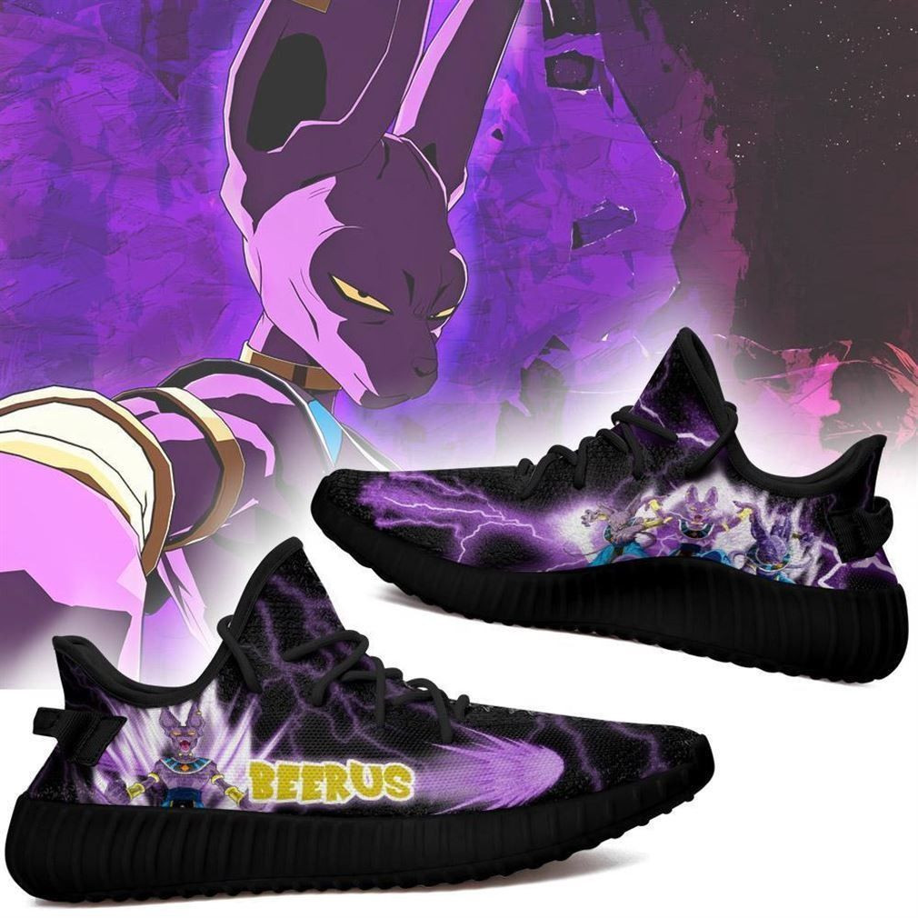 Beerus Sama Yz Sneakers Dragon Ball Z Shoes Anime Yeezy Sneakers Shoes Yeezy Sneakers H94