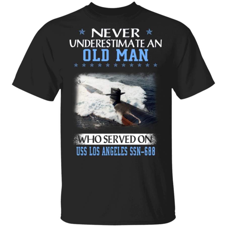 USS Los Angeles SSN-688 Veterans Day Christmas Gift T-Shirt