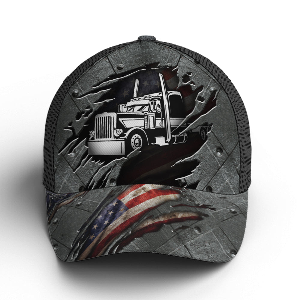 Cool Baseball Cap For Trucker Metallic Style Coolspod