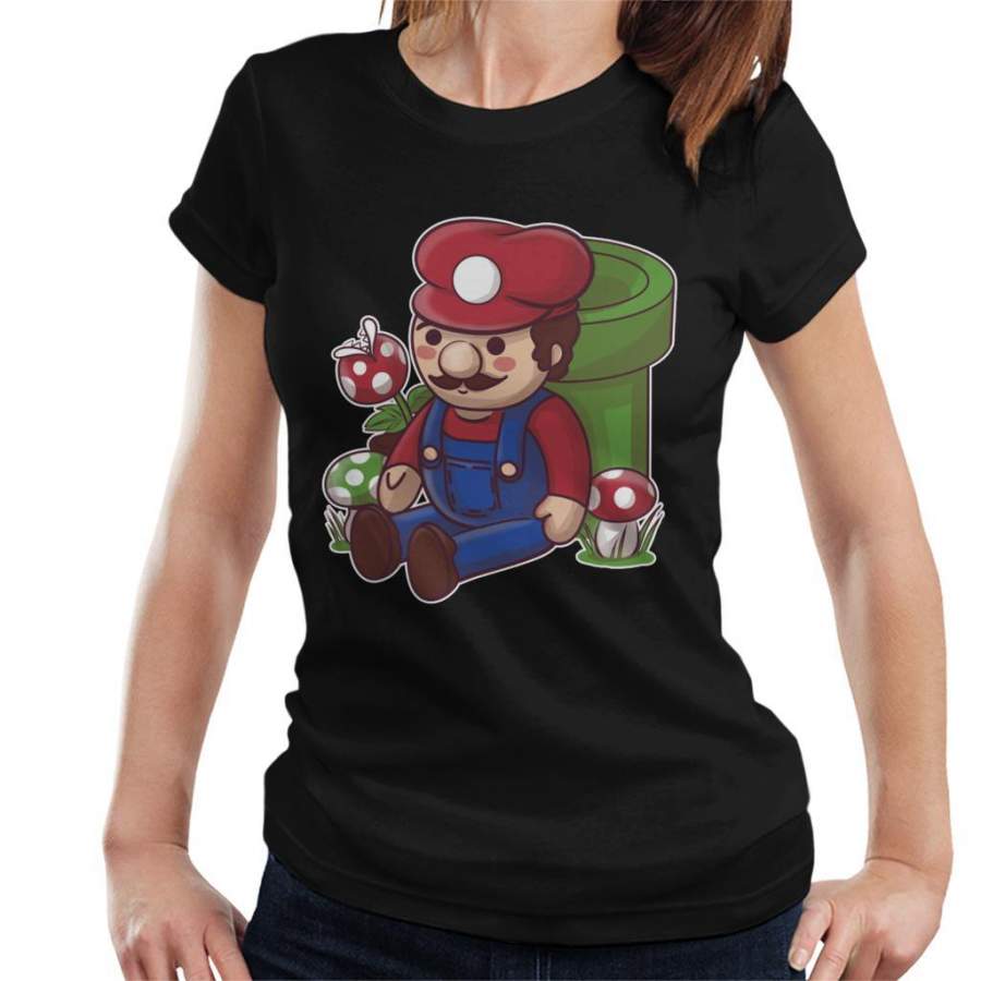 Teddy Plumber Super Mario Women’s T-Shirt